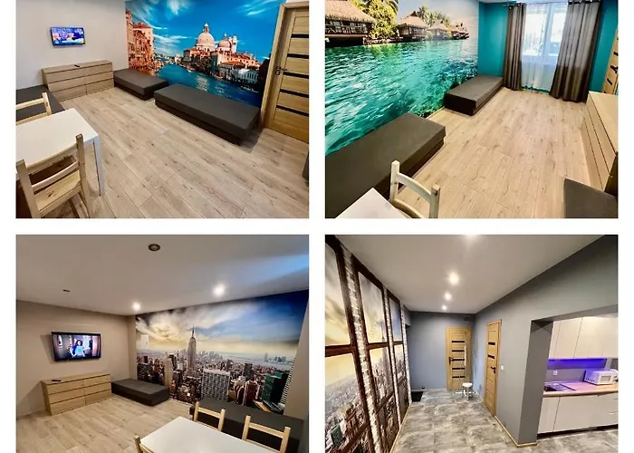 公寓 Good 3 Sypialnie Parking 罗兹