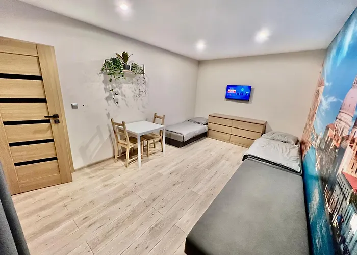 公寓 Good 3 Sypialnie Parking 罗兹